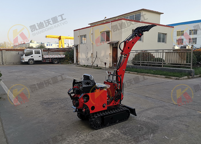 1噸農(nóng)用果園履帶小型挖掘機(jī)好不好